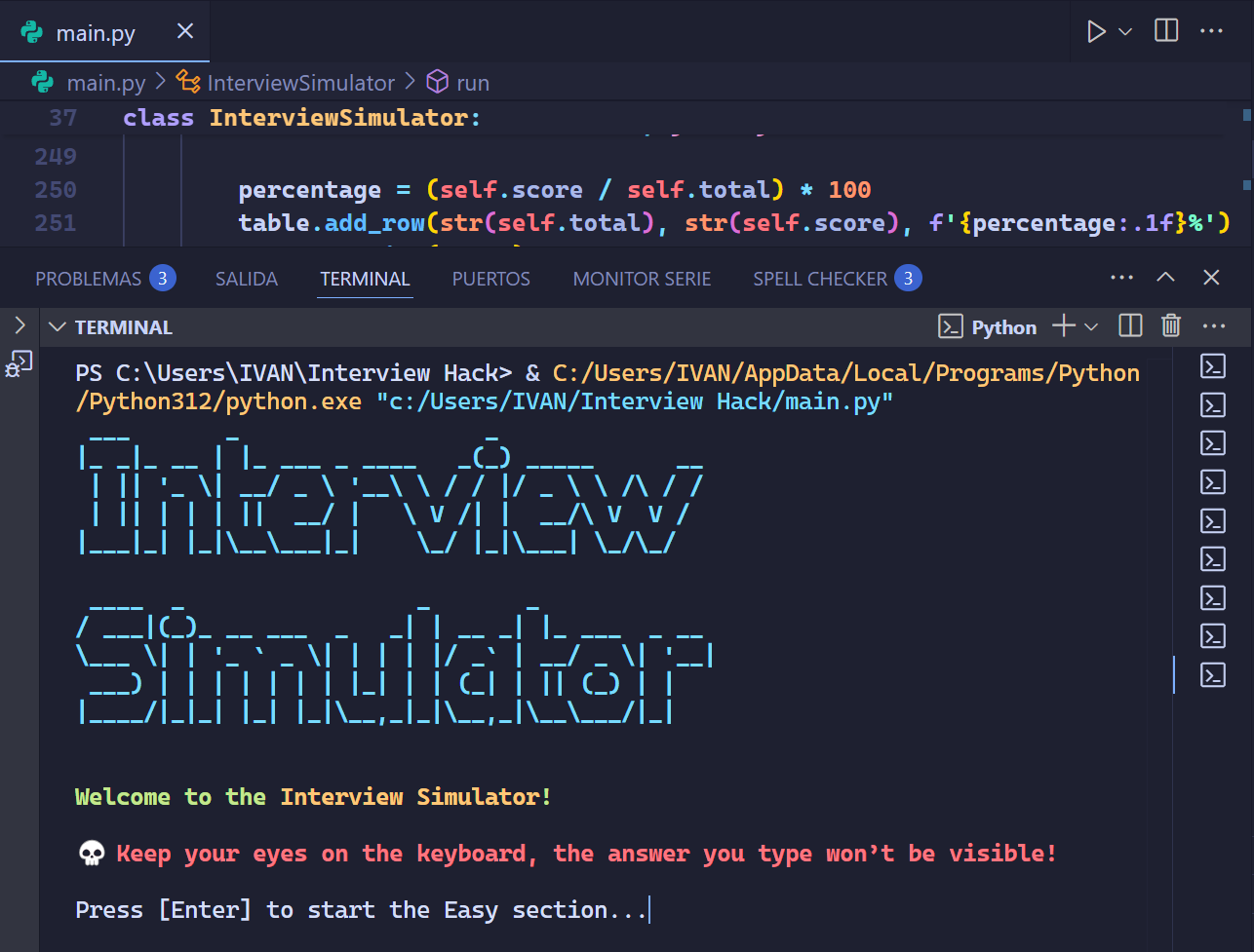 Interview Hack